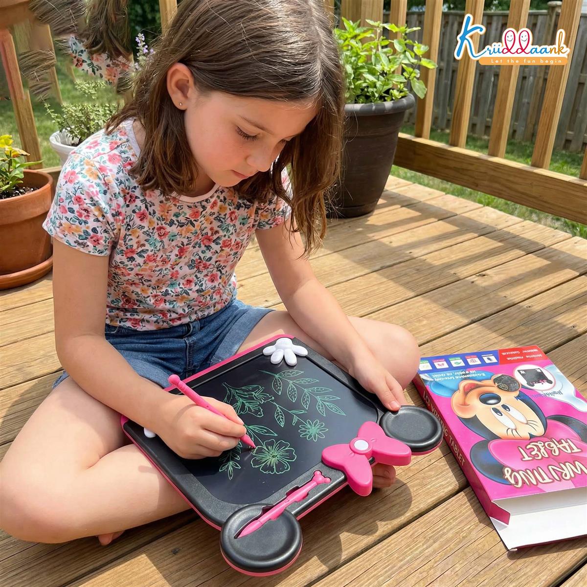 Kriiddaank Minnie 9 Inch LCD Writing Magic Tablet