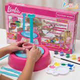 Kriiddaank Mattel Barbie Theme Pottery Wheel