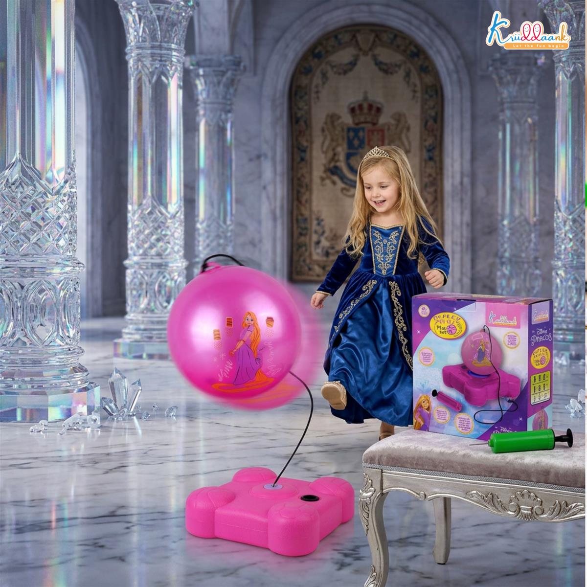 kriiddaank Princess Reflex Soccer Ball Solo Training Kit for Girls