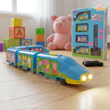Kriiddaank Peppa Pig Theme RC Train Toy for Kids
