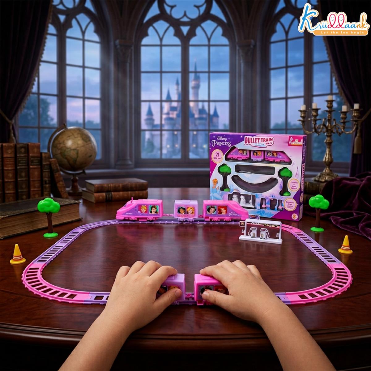 Kriiddaank Princess Train Set for Girls