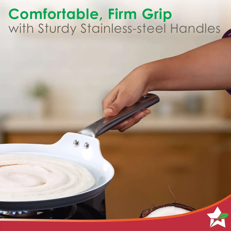 Wonderchef  Eco-Glide Ceramic Dosa Tawa 28cm