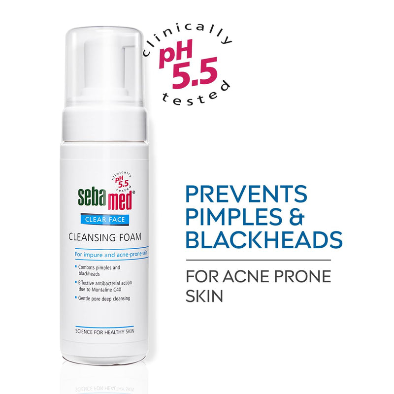 Sebamed Clear Face Cleansing Foam for Acne prone Skin
