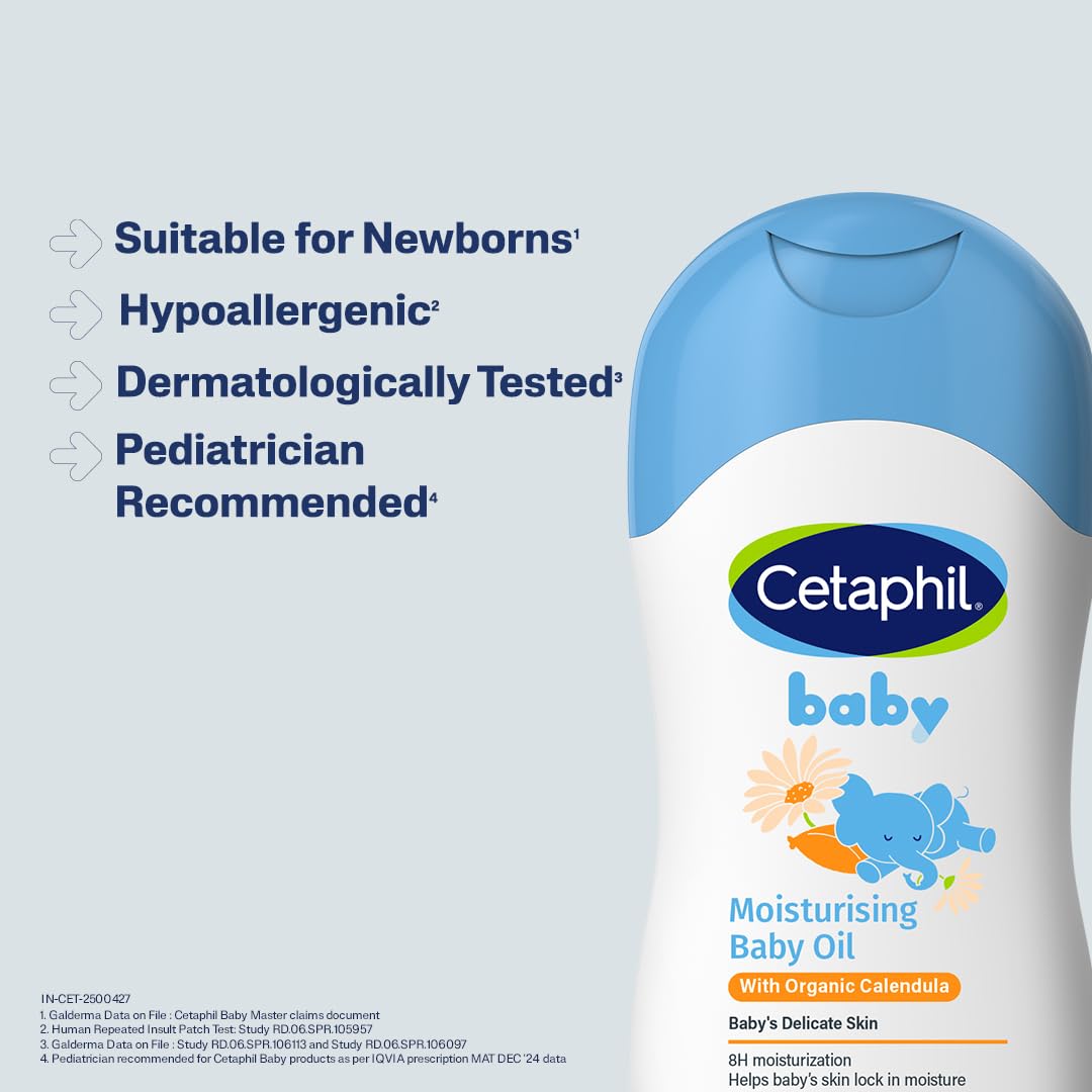 Cetaphil Baby Massage Oil, 200ML
