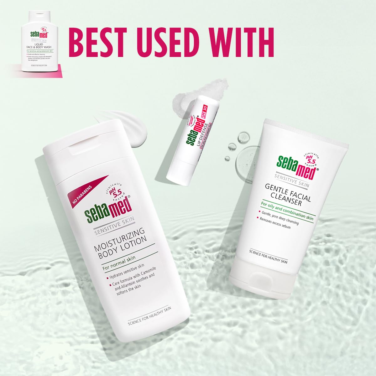 Sebamed Liquid Face & Body Wash 200ML