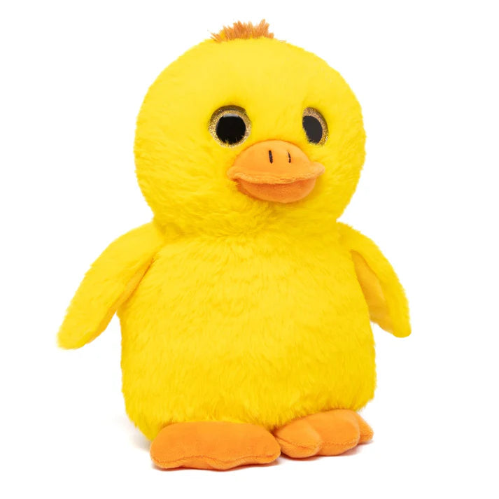 Mirada Glitter Eye Duck Toy - Yellow – 25cm