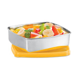 Milton Steel Pro Rectangular Lunchbox 600ML