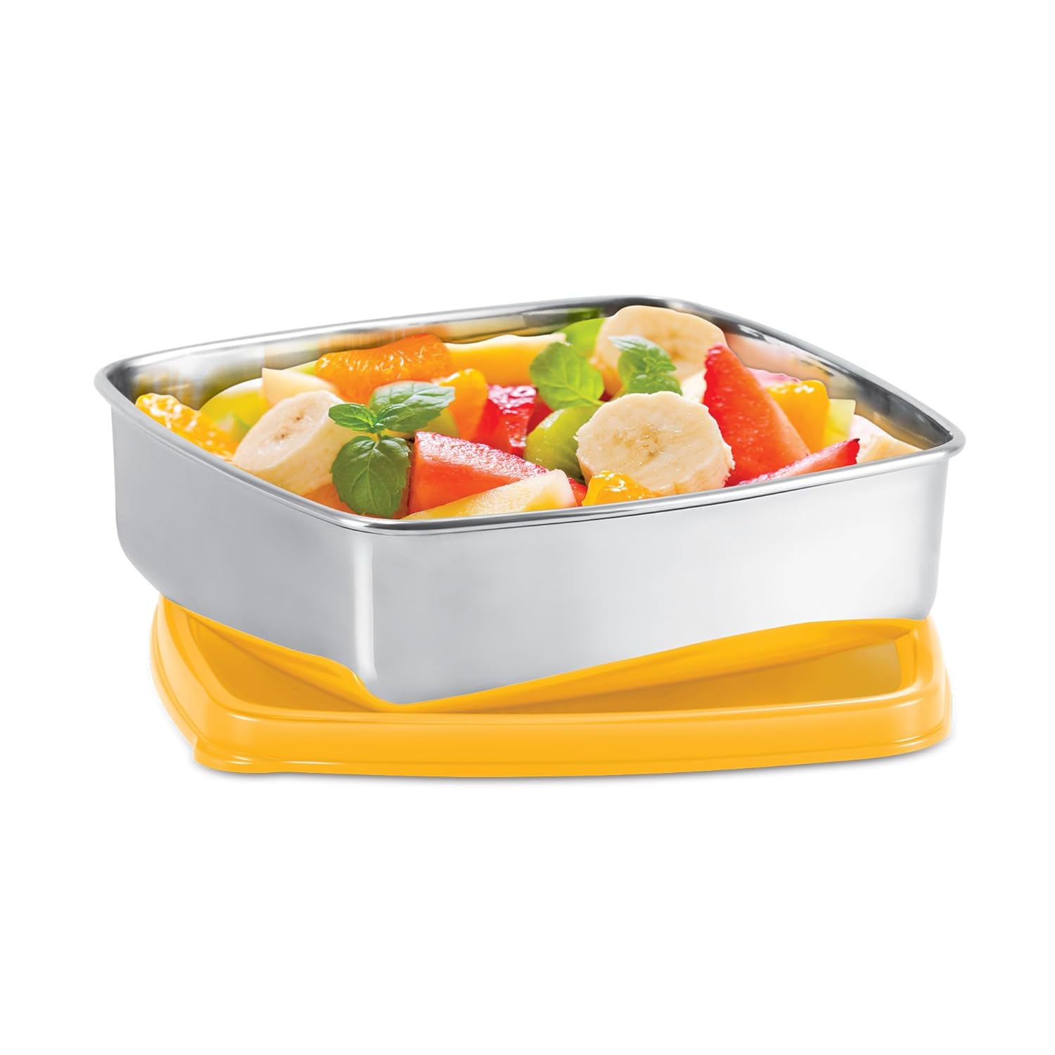 Milton Steel Pro Rectangular Lunchbox 600ML