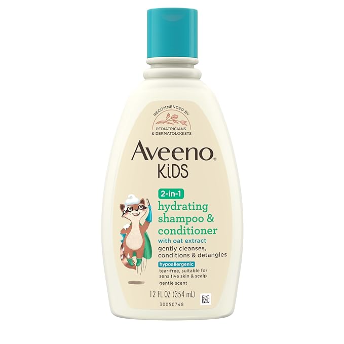 Aveeno Baby Kids 2-In-1 Hydrating Shampoo & Conditioner - 354ML