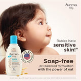 Aveeno Baby Daily Moisture Wash and Shampoo - 100ML