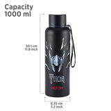 Milton Marvel Thor Artedge Water Bottle Black 1000ML
