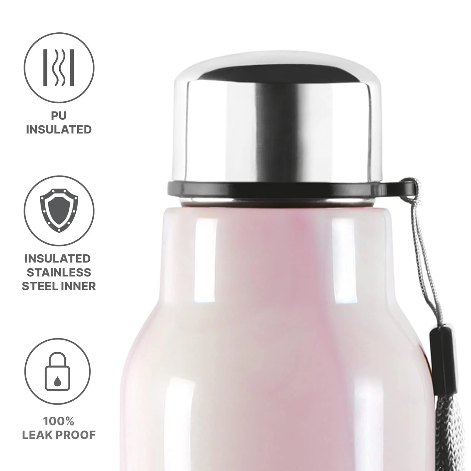 Milton Steel Marble Water Bottle