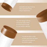 Milton Stack It Round Jar Steel Set 9 Pcs