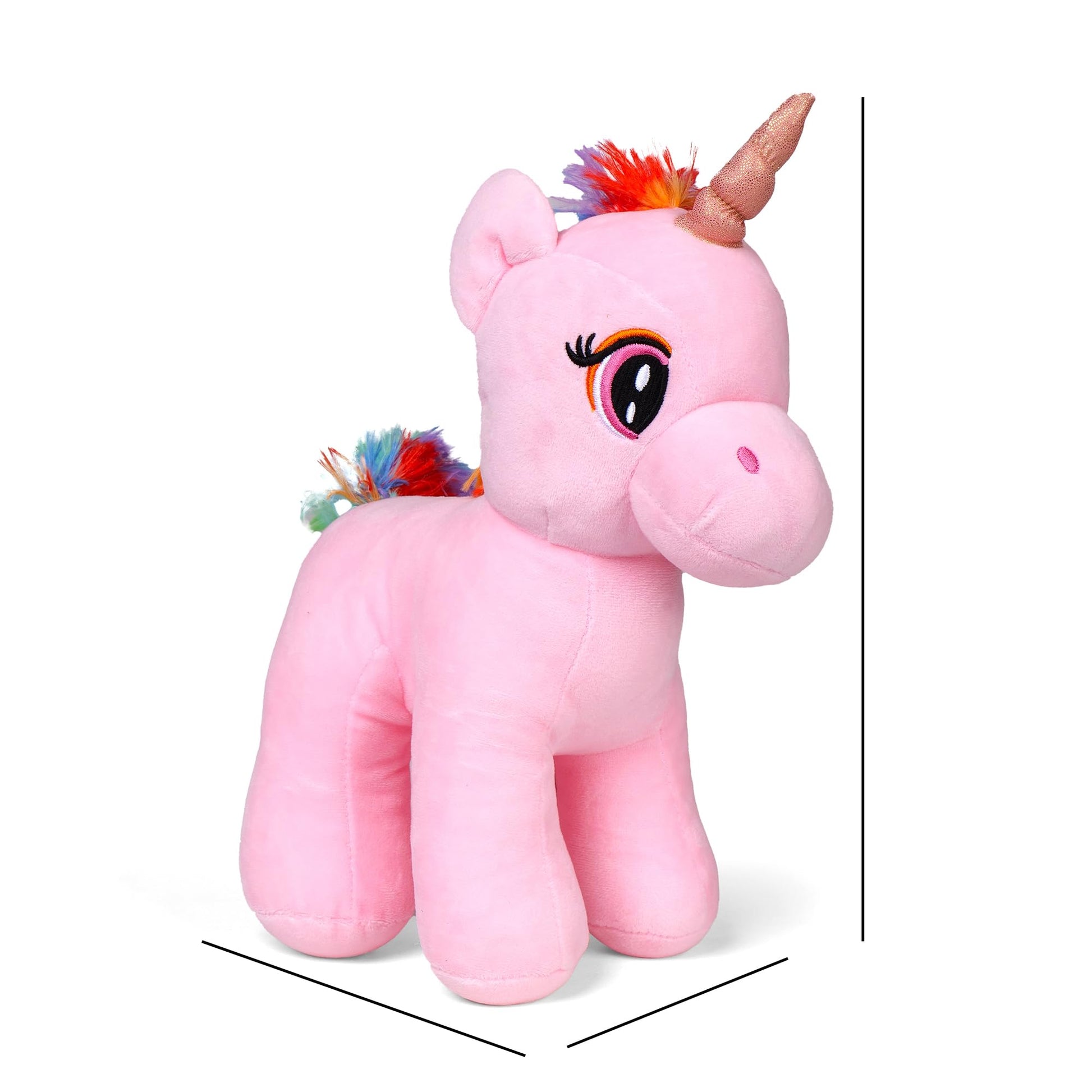 Mirada Standing Unicorn Toy - 29cm