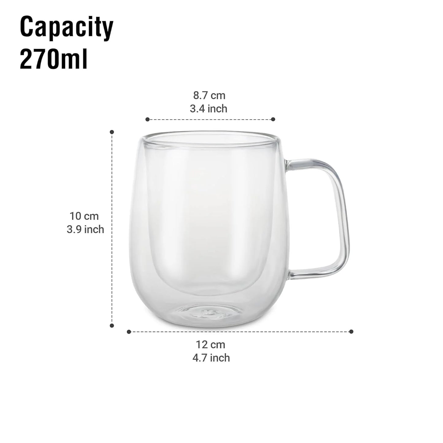 Milton Halo Double Wall Mug 270ML