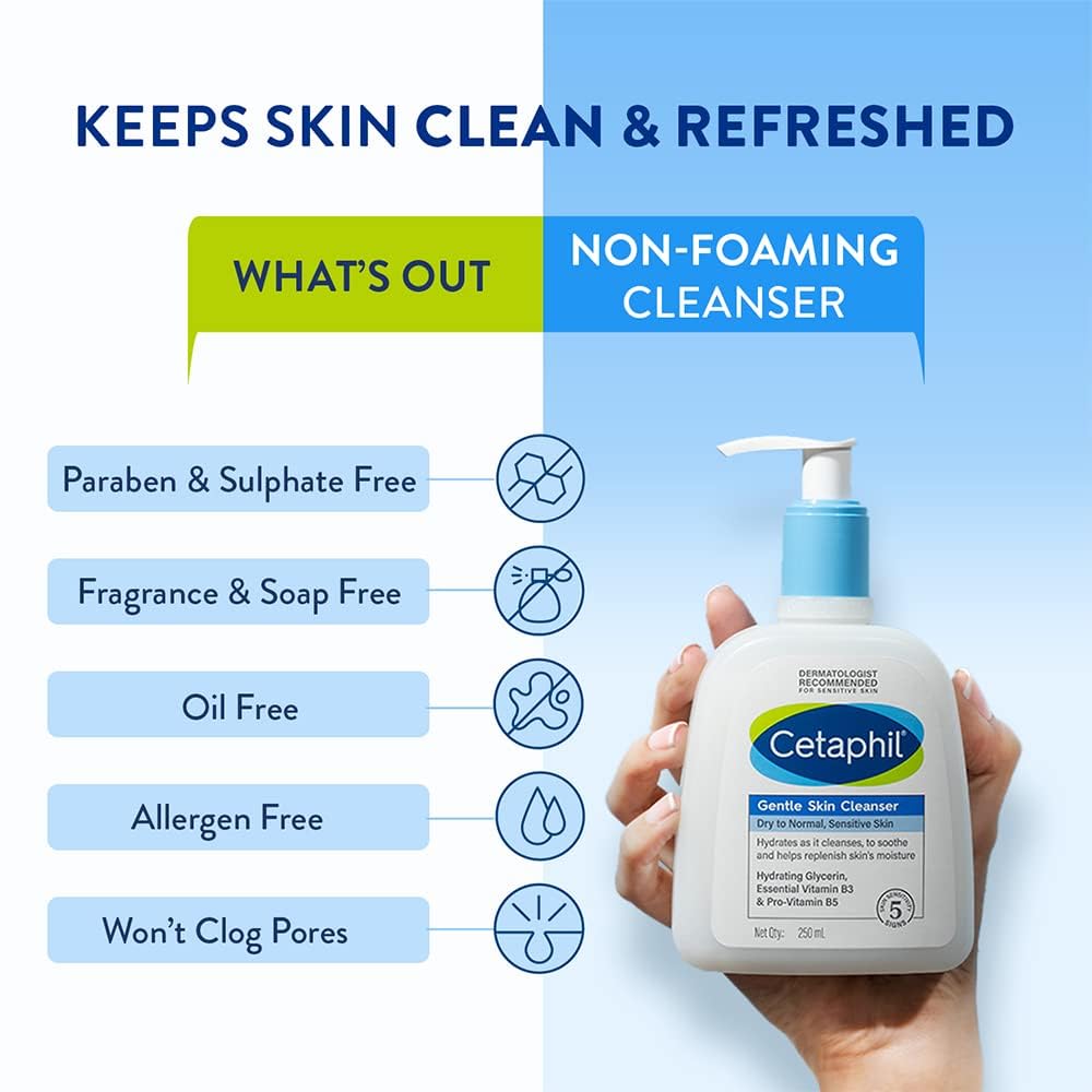 Cetaphil -  Gentle Skin Cleanser Bottle of 250ML