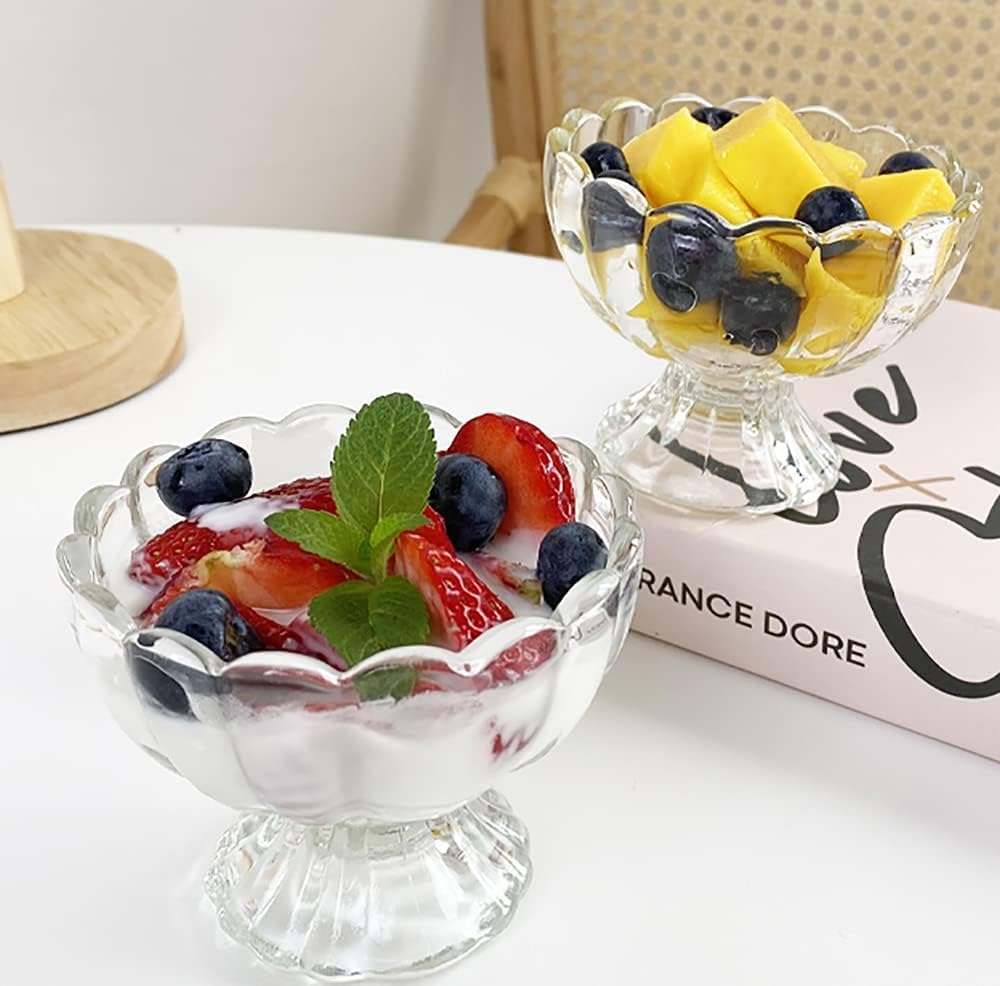 Milton Floral Ice Cream Bowl 6pcs set 150ML