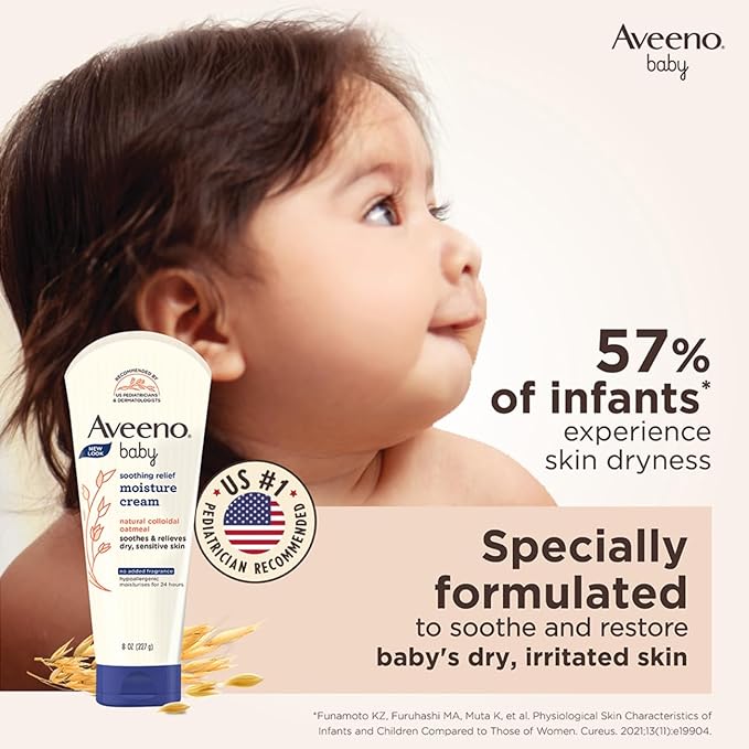 Aveeno Baby Soothing Relief Moisture Cream - 227gm