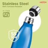 Milton Duo Dlx Water Bottle Blue 350ML