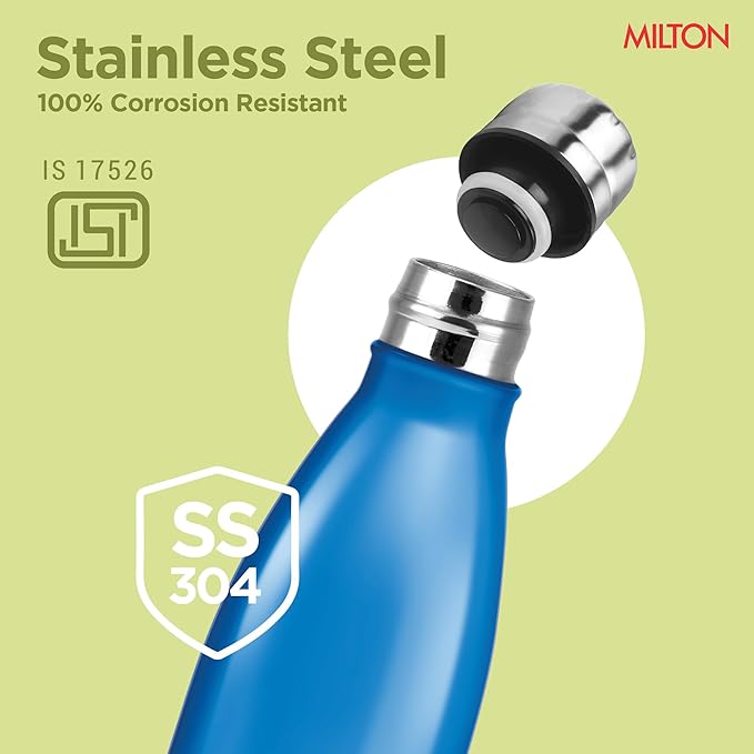 Milton Duo Dlx Water Bottle Blue 350ML