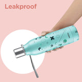 Milton Steel Linear Insulated Water Bottle Aqua Green 580ML