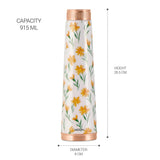 Milton Copper Delight Design Bottle Yellow Floral 915ML