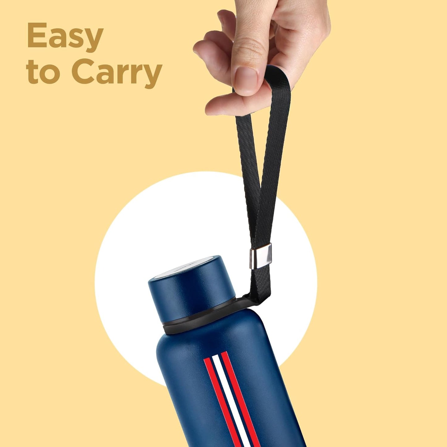Milton Marvel Captain America Artedge Water Bottle Blue