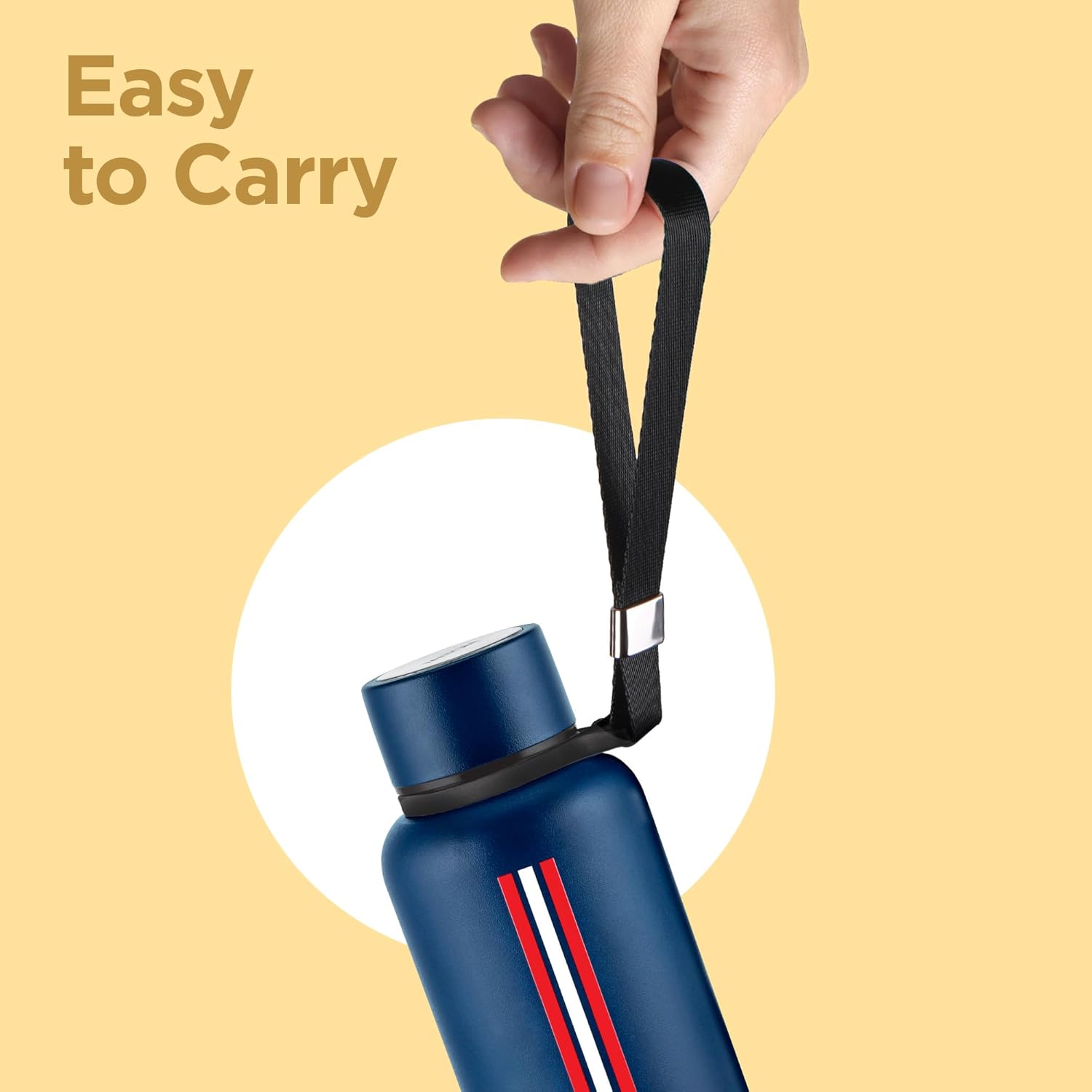 Milton Marvel Captain America Artedge Water Bottle Blue