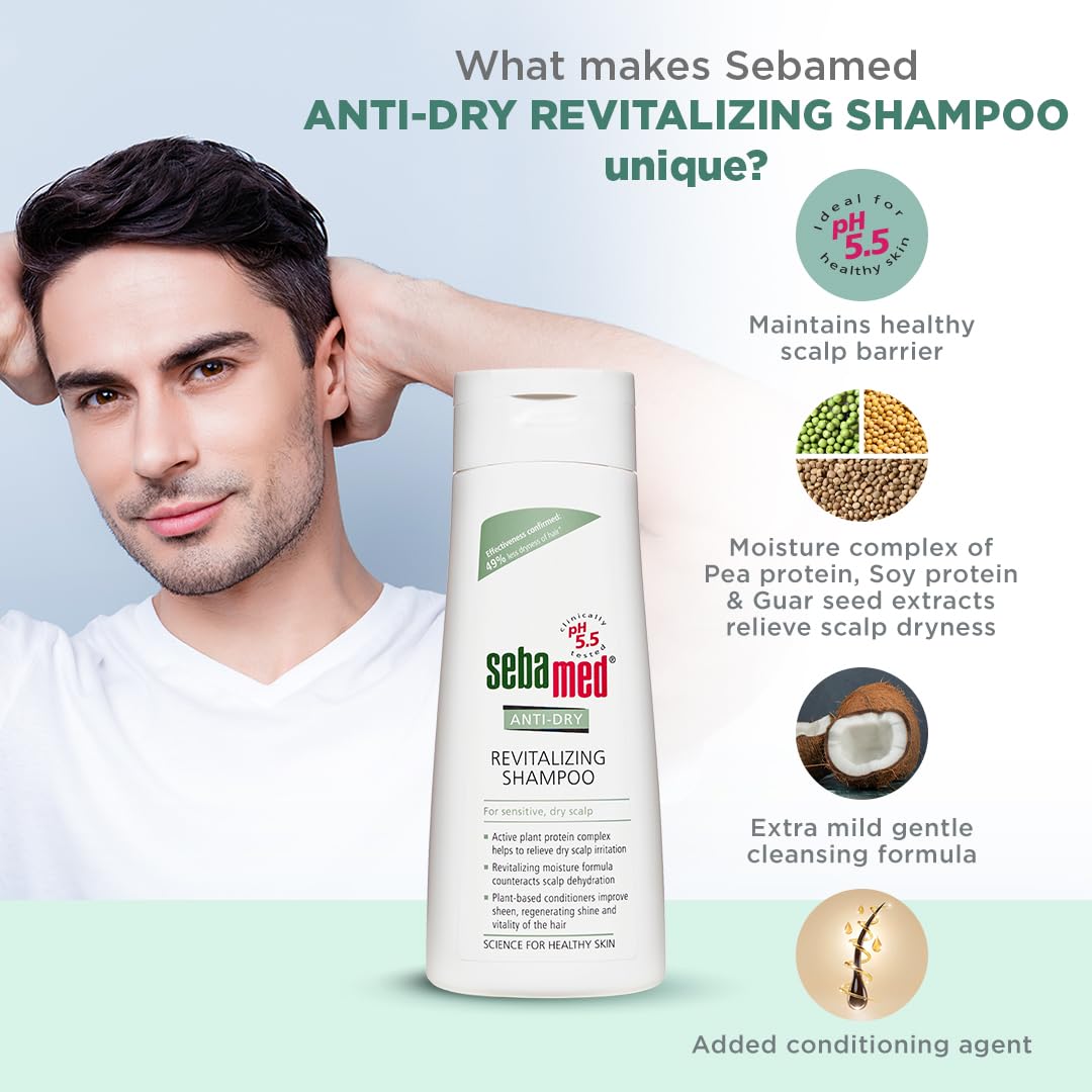 Sebamed Anti-Dry Revitalizing Shampoo 200ML