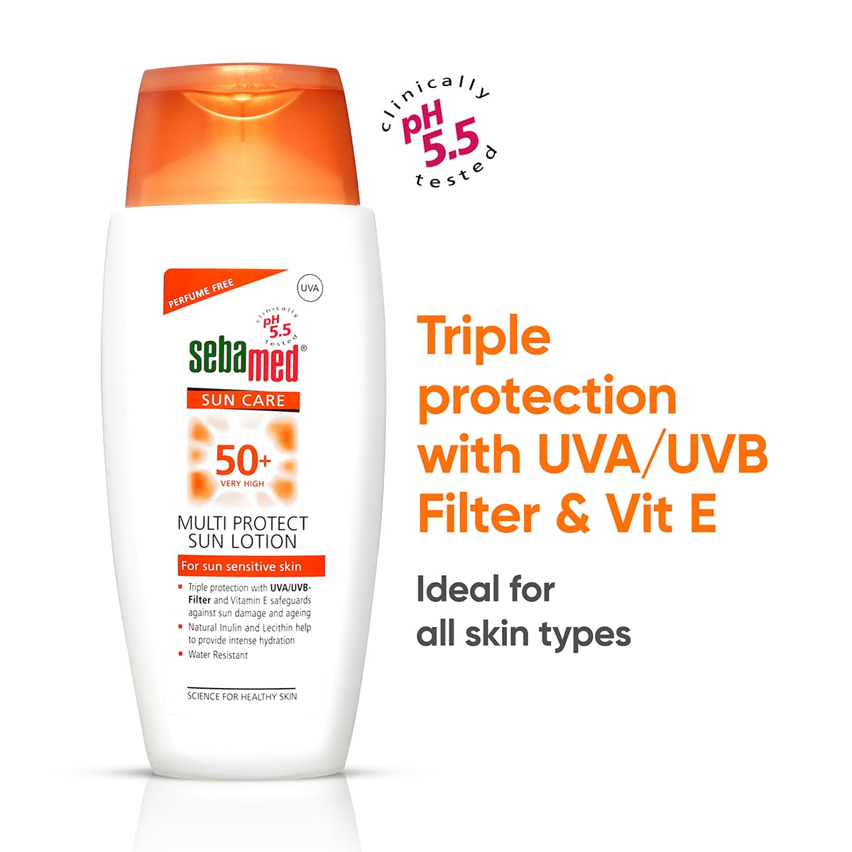 Sebamed Multi Protect Sun lotion SPF 50, 150ML