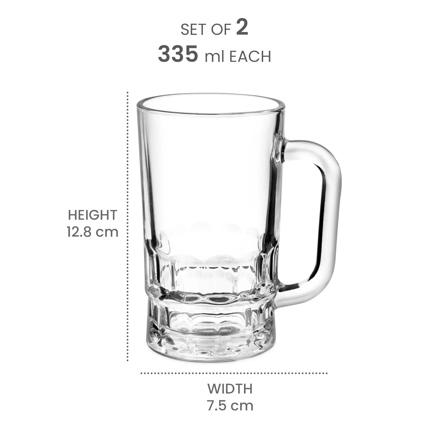 Milton Gusto Cool Mug 2pcs set 335ML