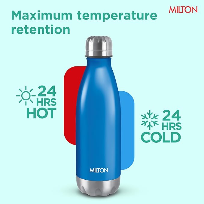 Milton Duo Dlx Water Bottle Blue 350ML