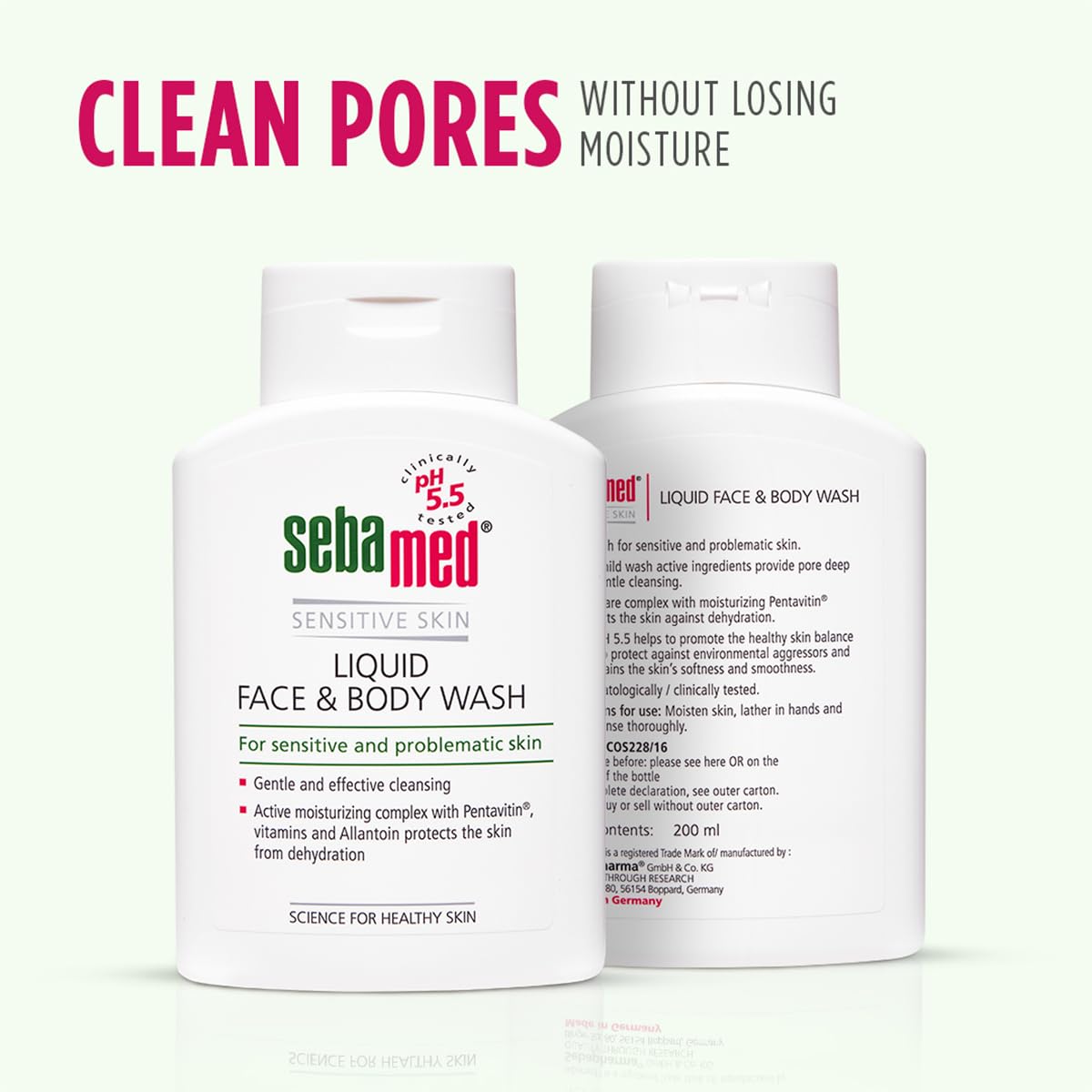 Sebamed Liquid Face & Body Wash 200ML