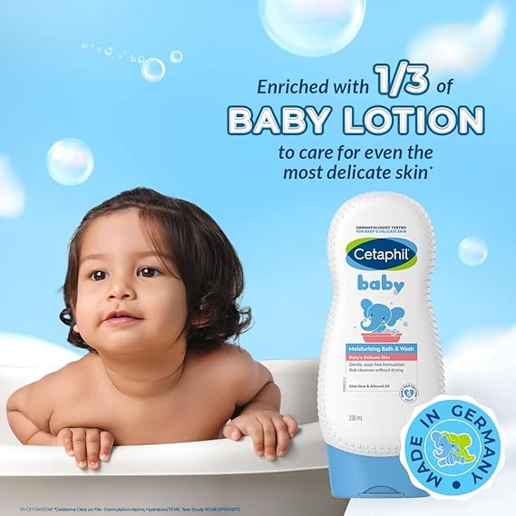 Cetaphil Baby Moisturising Bath & Wash 230ML