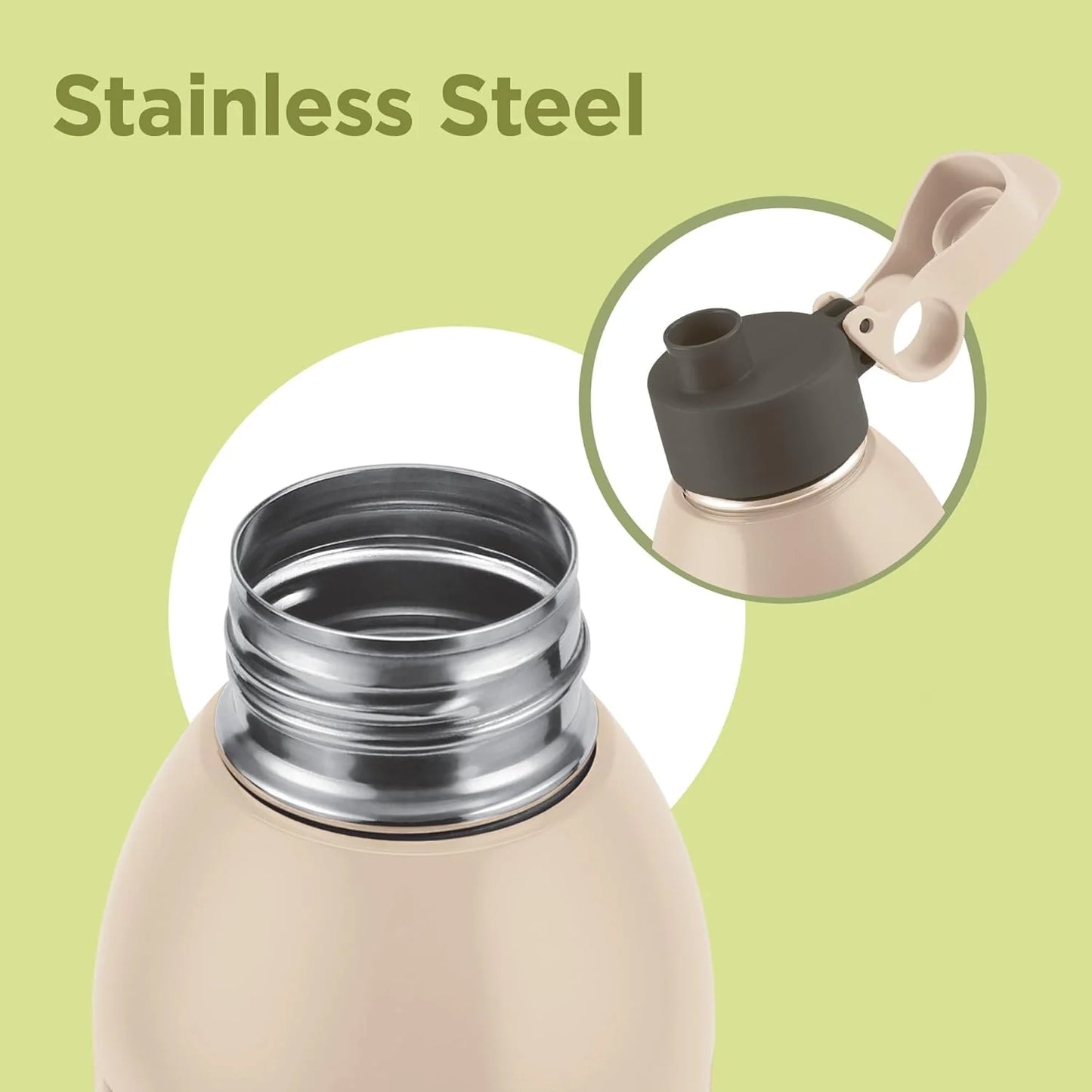 Milton Steel Vigor Insulated Water Bottle