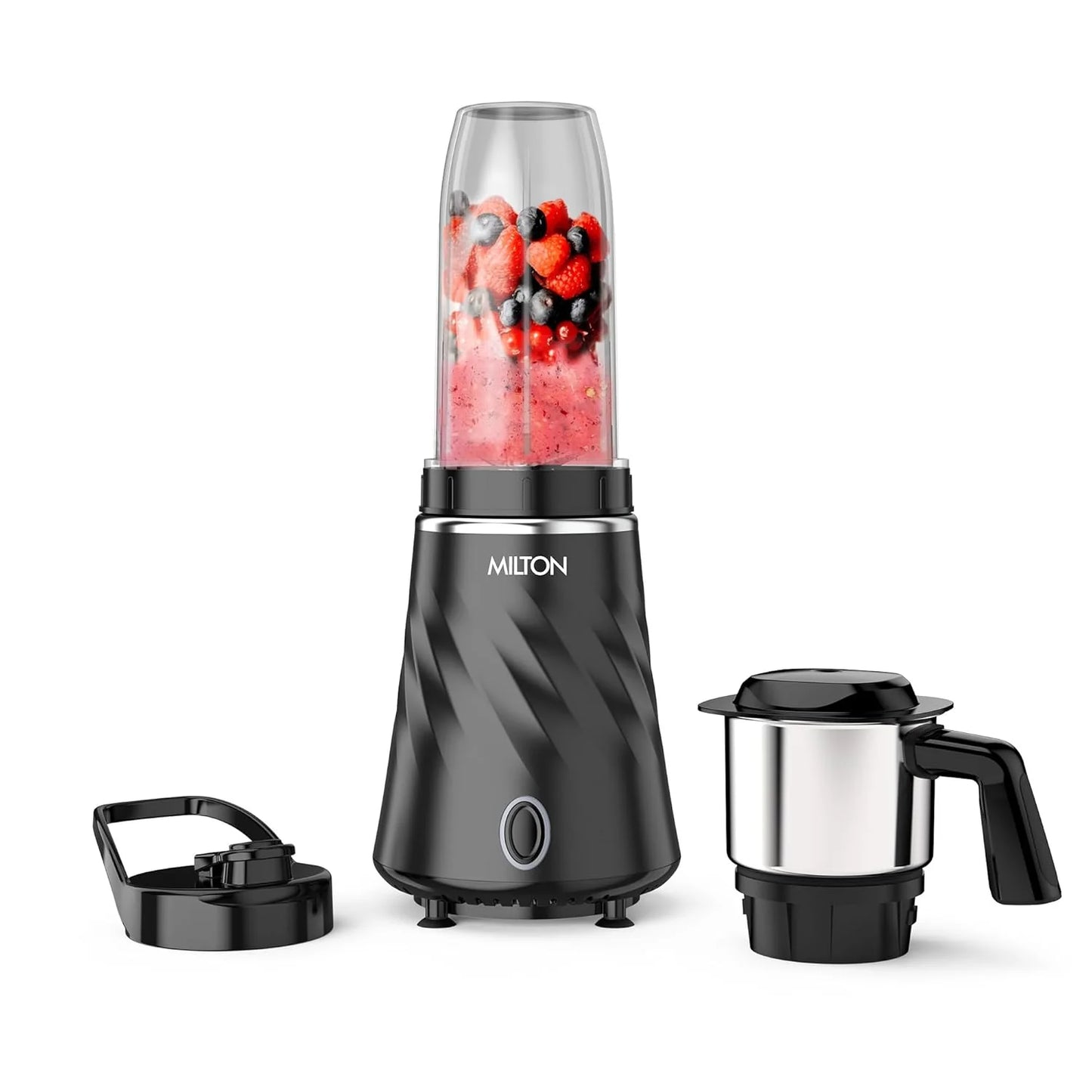 Milton MiniQ Mini Mixer Black 2Jar