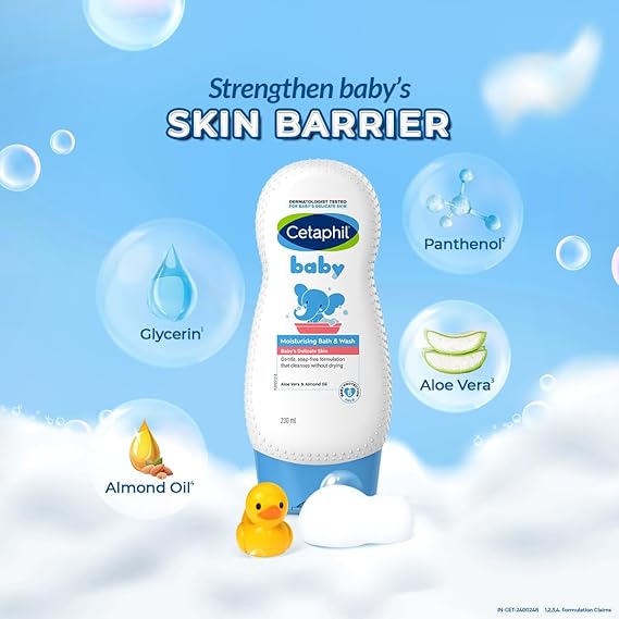 Cetaphil Baby Moisturising Bath & Wash 230ML