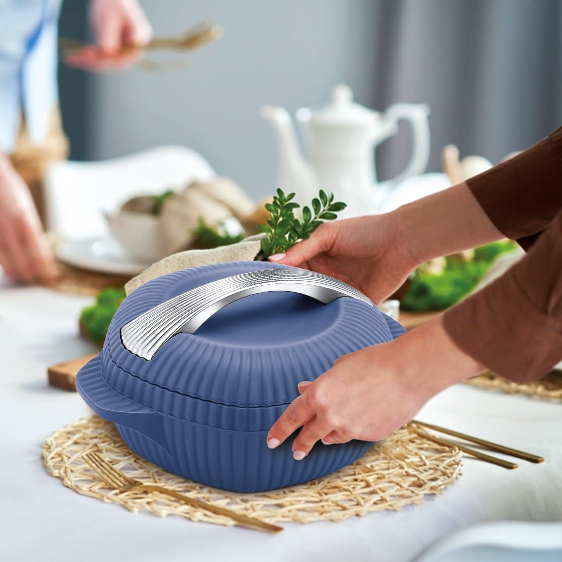 Milton Oyster Casserole Special Blue Jr gift set