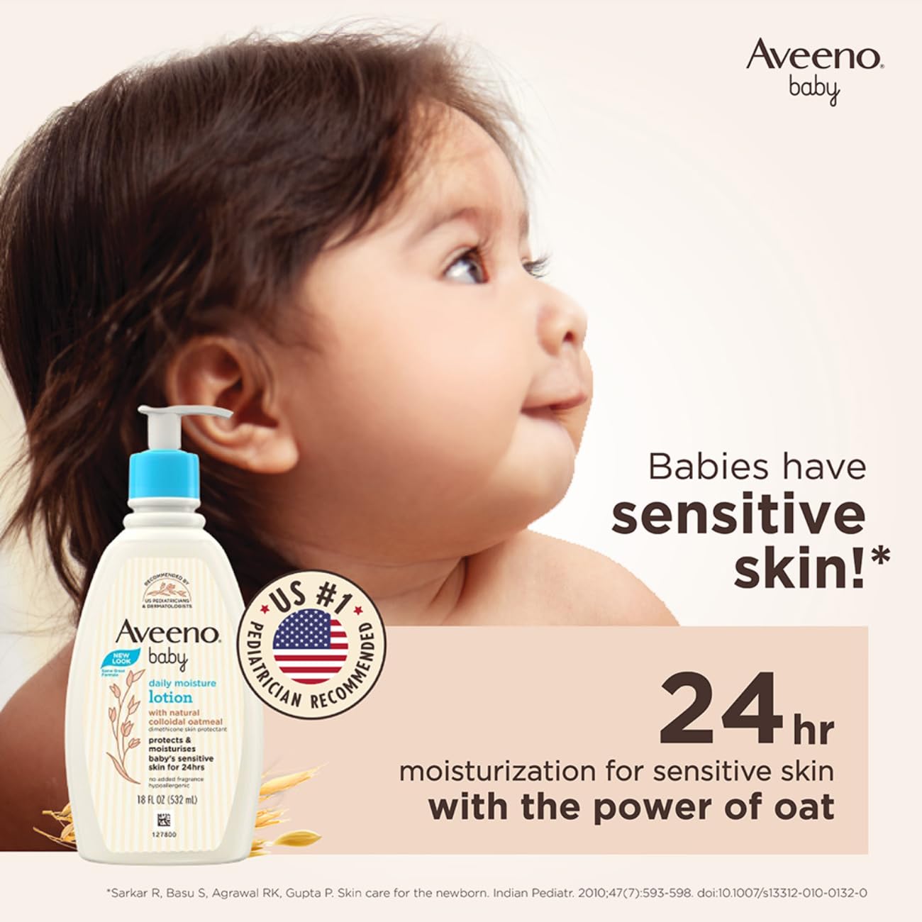 Aveeno Baby Moisture Lotion - 532ML
