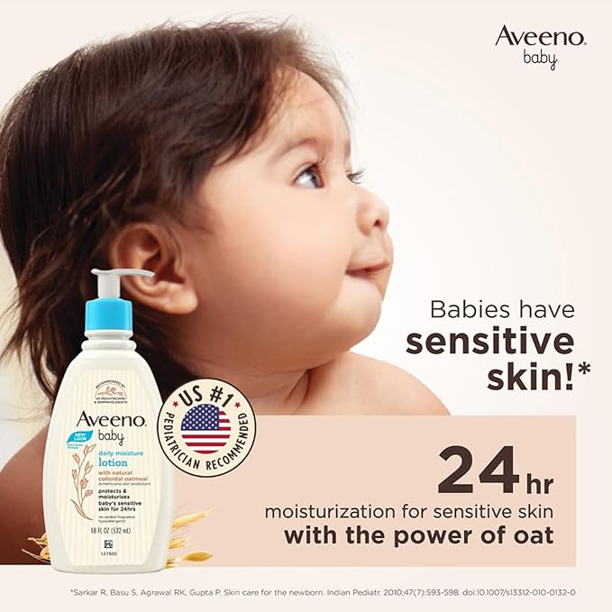 Aveeno Baby Daily Moisturizing Body Lotion - 532ML
