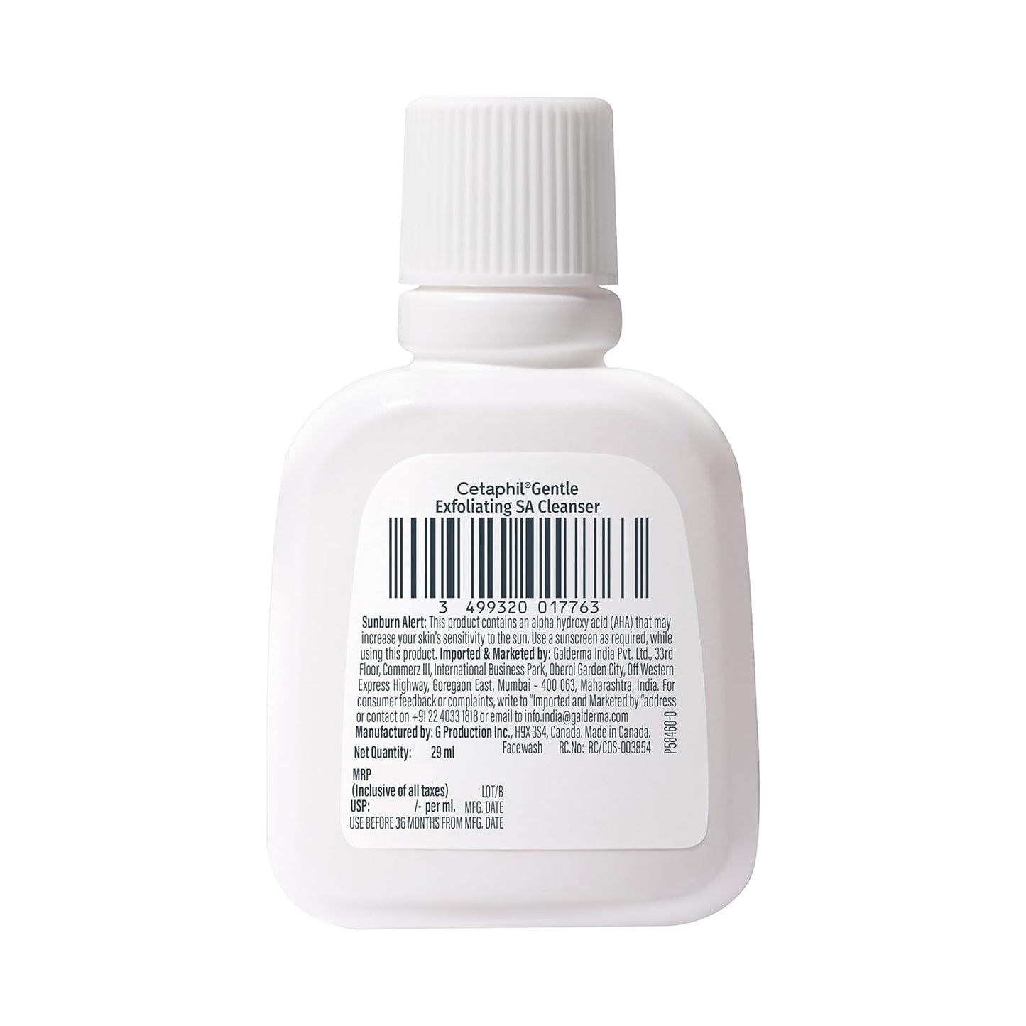 Cetaphil Gentle Exfoliating SA Cleanser 29ML