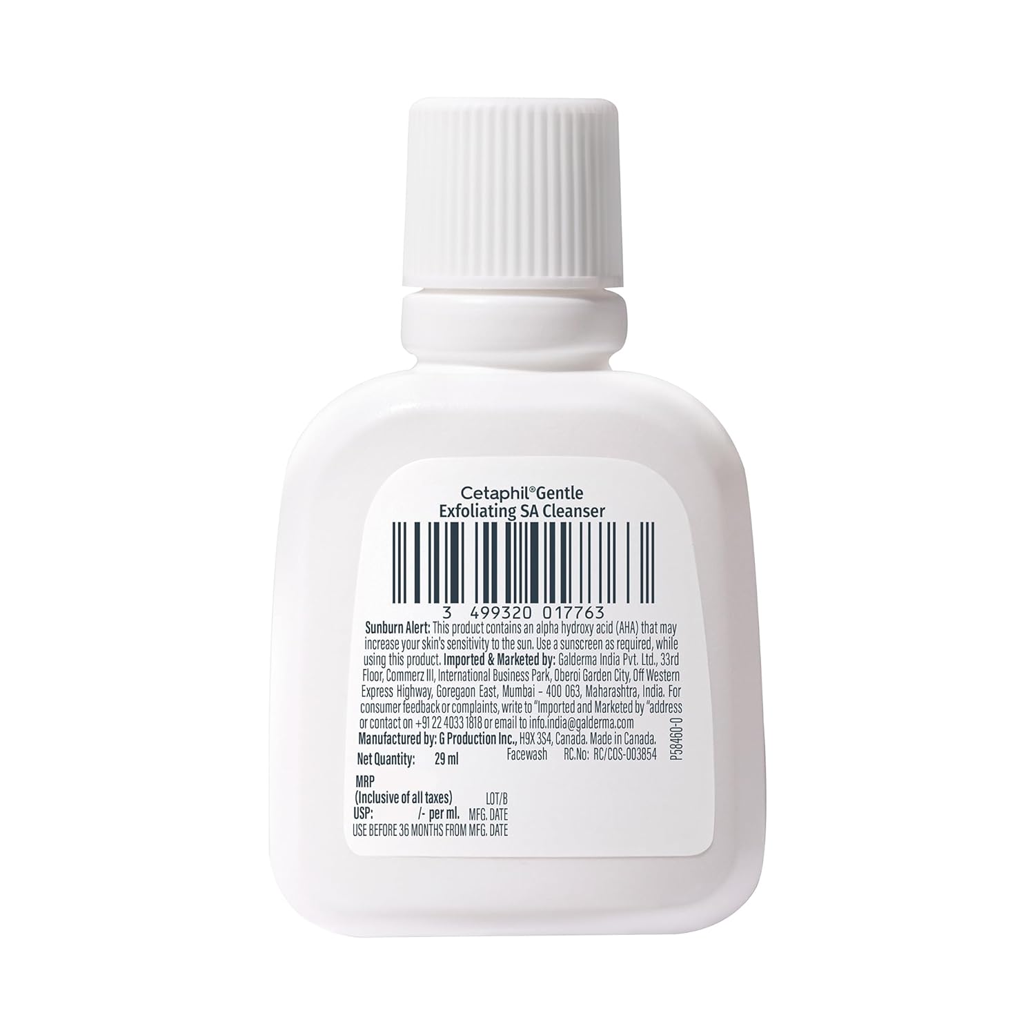 Cetaphil Gentle Exfoliating SA Cleanser 29ML