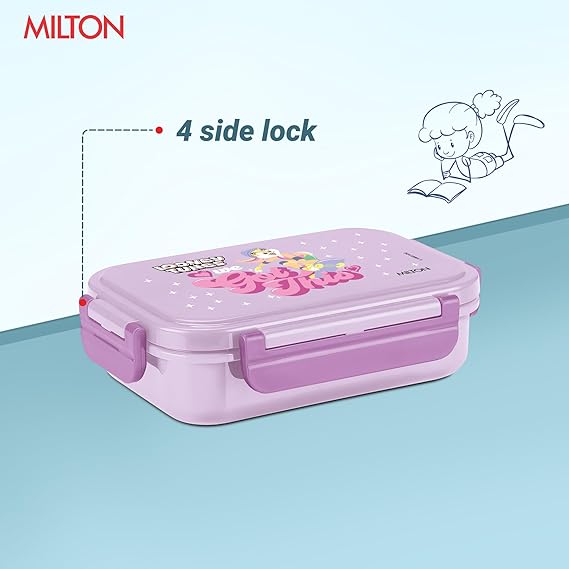 Milton Candy Plastic Tiffin Purple 520ML
