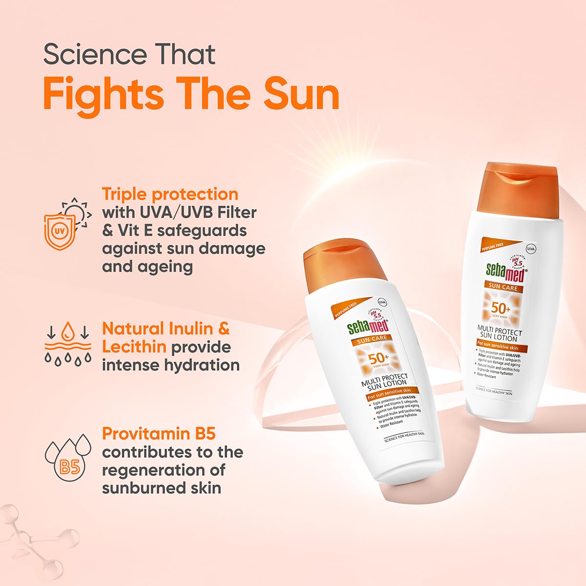 Sebamed Multi Protect Sun lotion SPF 50, 150ML