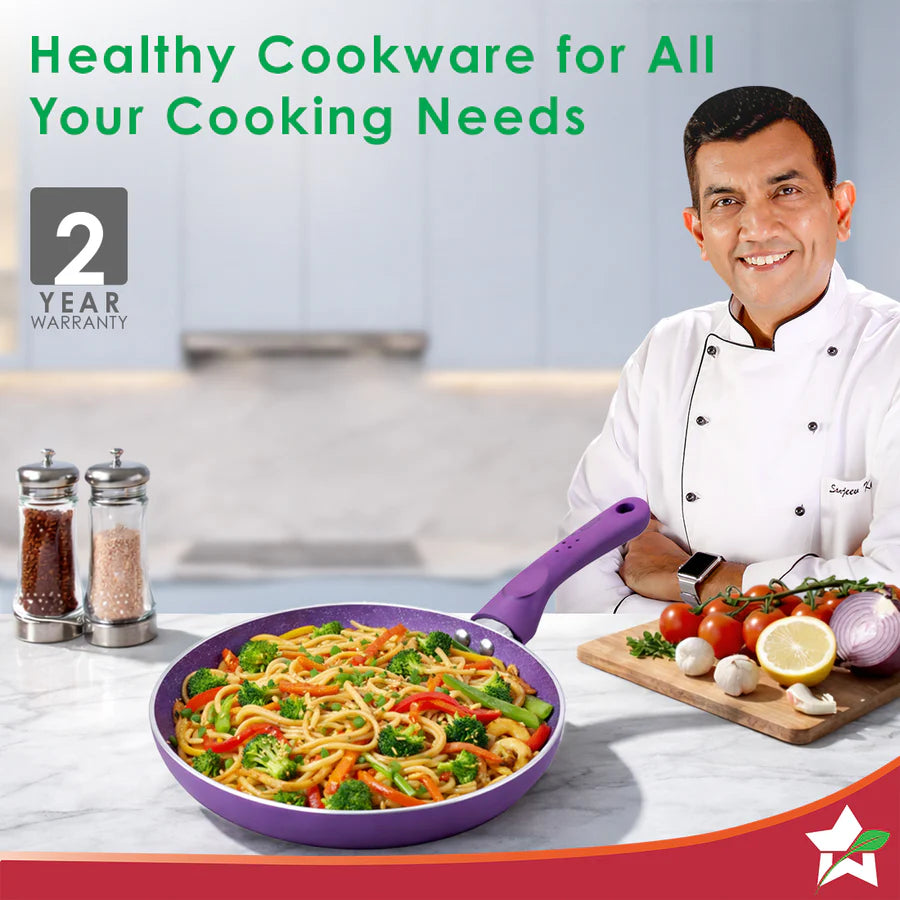 Wonderchef Orchid Frying Pan 24 Cm