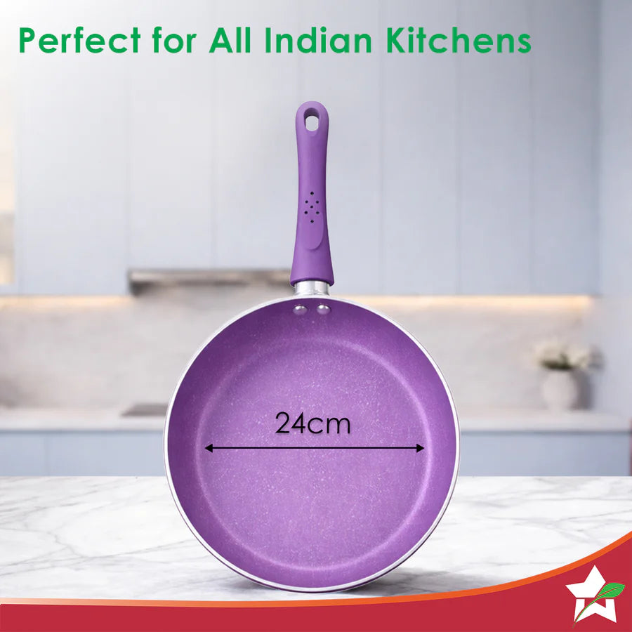 Wonderchef Orchid Frying Pan 24 Cm