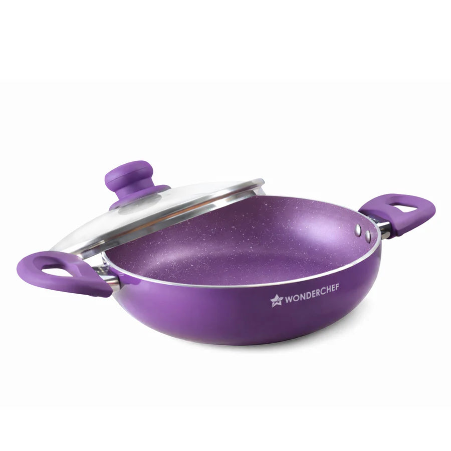 Wonderchef Orchid Kadhai 24 cm