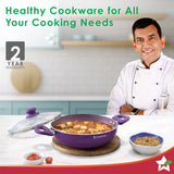 Wonderchef Orchid Kadhai 24 cm