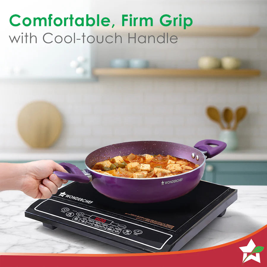 Wonderchef Orchid Kadhai 24 cm