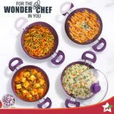 Wonderchef Orchid Kadhai 24 cm